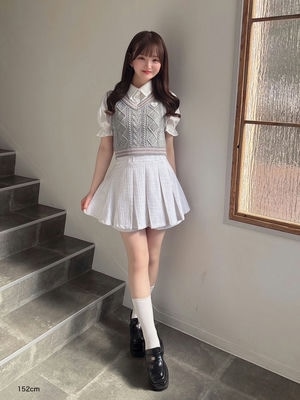 タックプリーツスカート