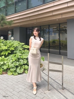 ハイウエストマーメイドスカート
